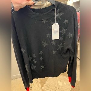Zadig and Voltaire Gaby Cashmere Sweater with Stars